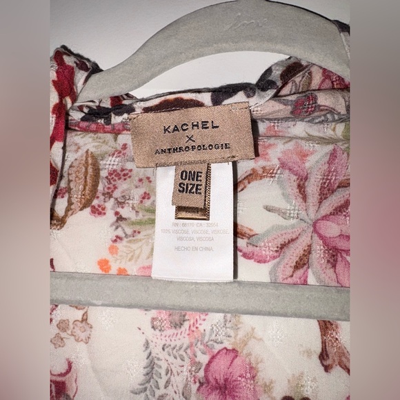 Kachel x Anthropologie Josephina Cocoon Kimono 100% Viscose OS - Picture 5 of 6